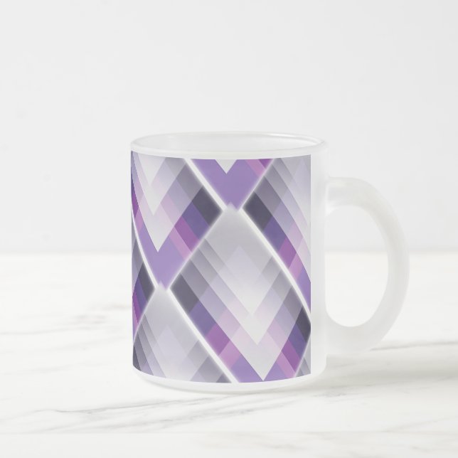 Tasse Givré Violet et blanc (Droit)