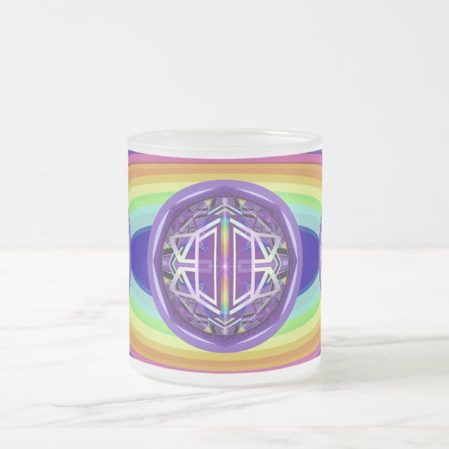 Tasse Givré Violet W3 (Centre)