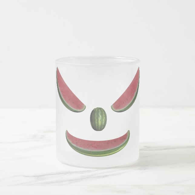Tasse Givré Visage de pastèque souriant (Centre)
