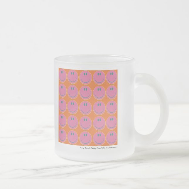 Tasse Givré visage pop art heureux (Droit)