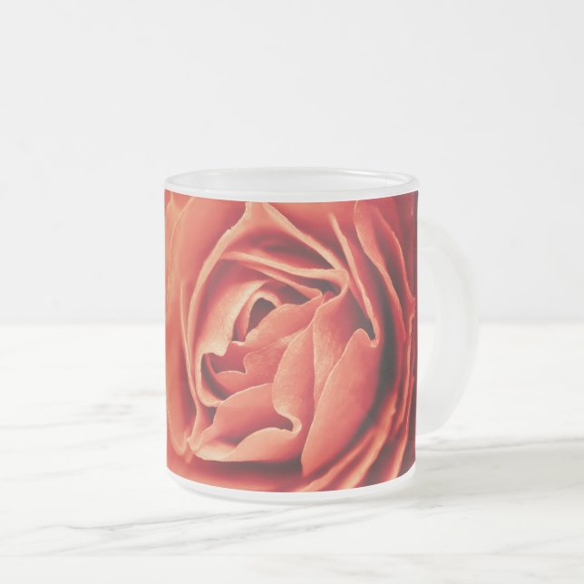 Tasse Givré vivant rose (Devant droit)
