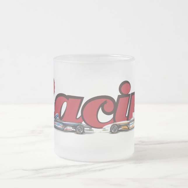 Tasse Givré Voitures de course (Centre)