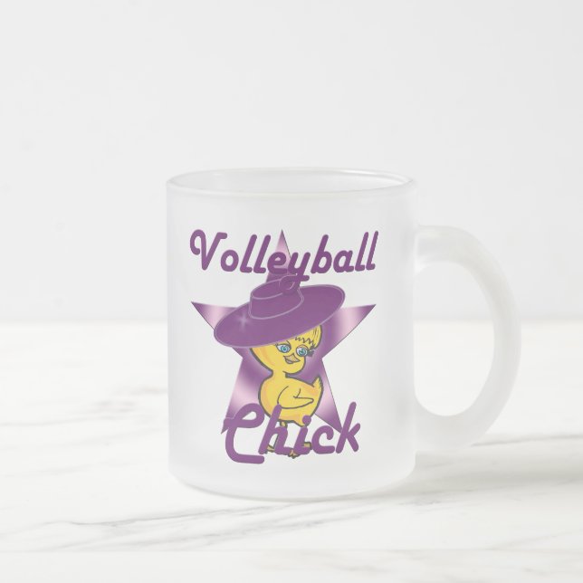 Tasse Givré Volleyball Chick #9 (Droit)