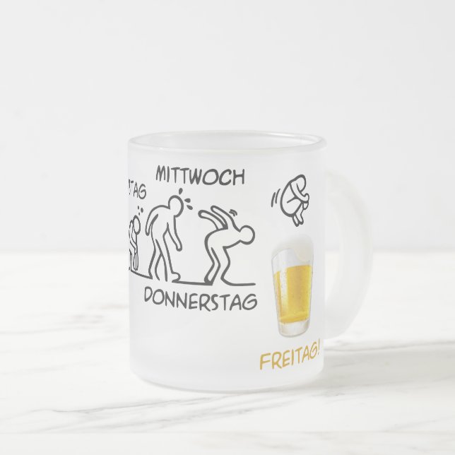Tasse Givré Volution de la bière (Devant droit)