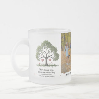 Tasse Givré Vous êtes My Everything - Verre givré personnalisé