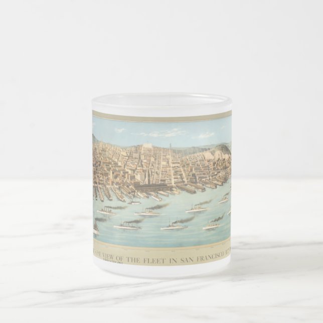 Tasse Givré Vue de primevère farineuse de la flotte dans la (Centre)