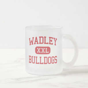 Tasse Givré Wadley - bouledogues - lycée - Wadley Alabama