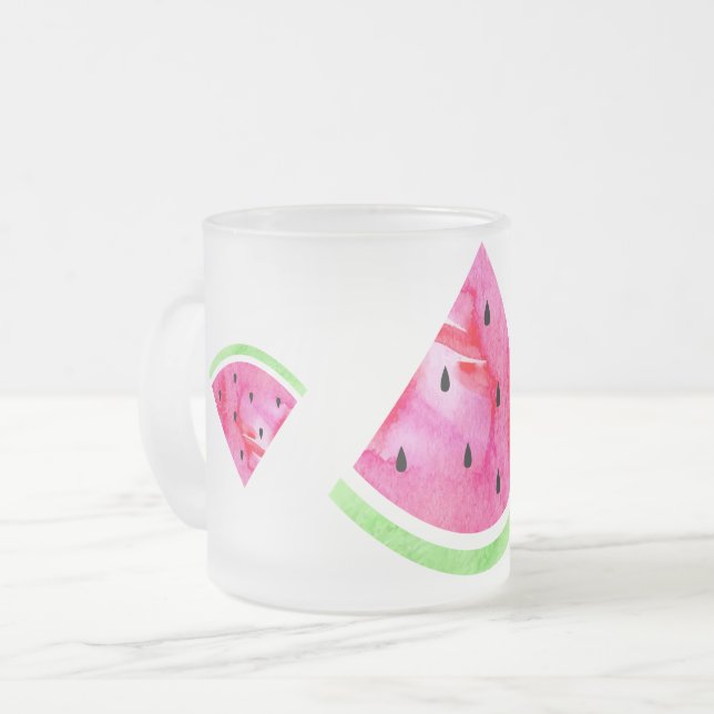 Tasse Givré Watercolor Watermelon (Devant gauche)