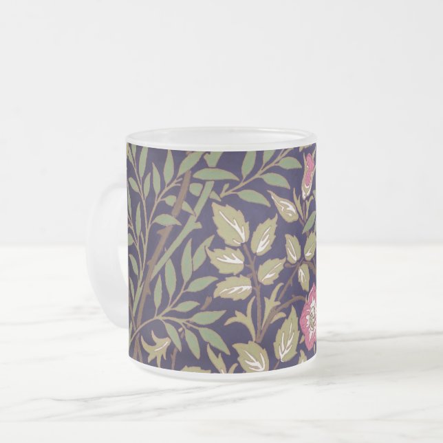 Tasse Givré William Morris Briquet Floral Art nouveau (Devant gauche)