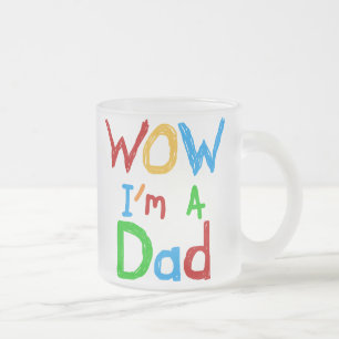 Tasse Givré WOW Je suis un t-shirt papa et des GIfts
