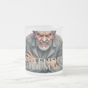 Tasse Givré Wütender Alter Mann - Dessin-Illustration