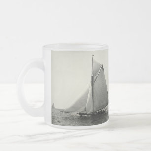 Tasse Givré Yacht américain en mer 1891