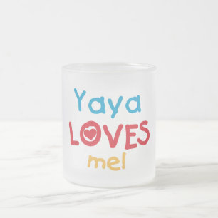 Tasse Givré Yaya Loves Me Tshirts et cadeaux