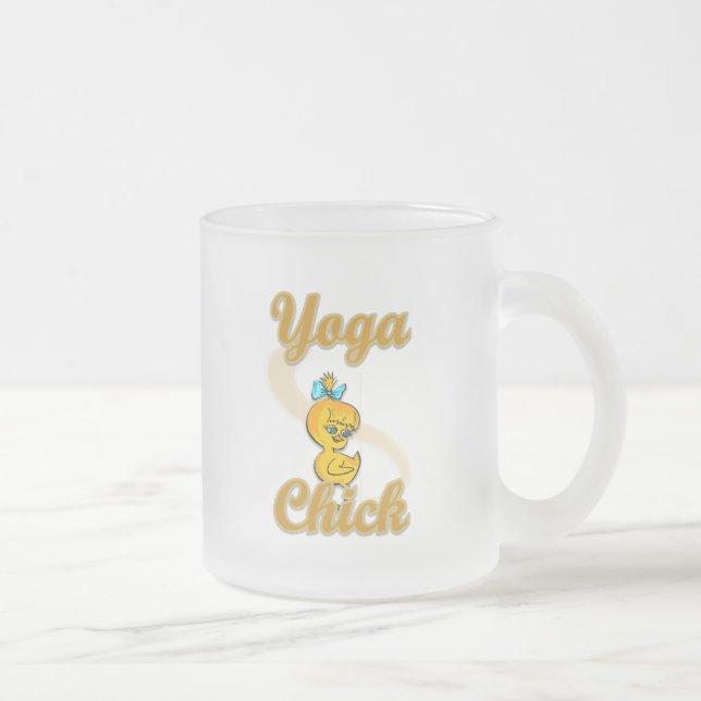 Tasse Givré Yoga chick (Droit)