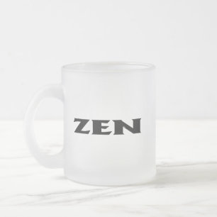 Tasse Givré Zen noir givré muqueuse