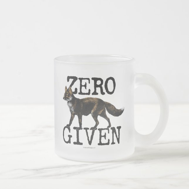 Tasse Givré Zéro (Fox) donné (Droit)