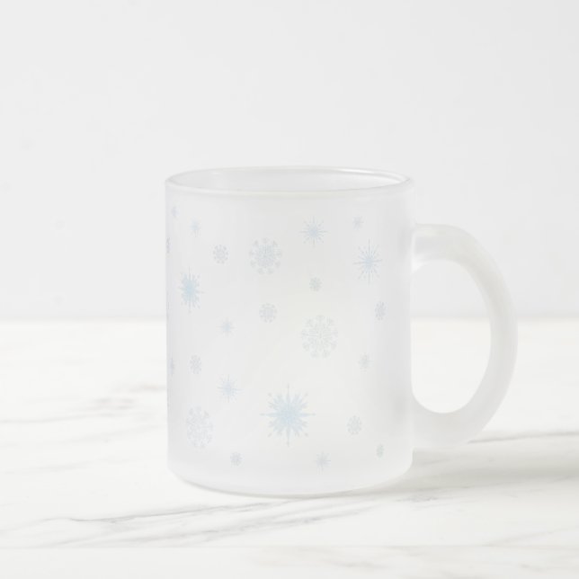 Tasse givrée de flocon de neige (Droit)