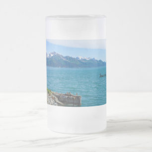 Tasse givrée de la baie de Resurrection