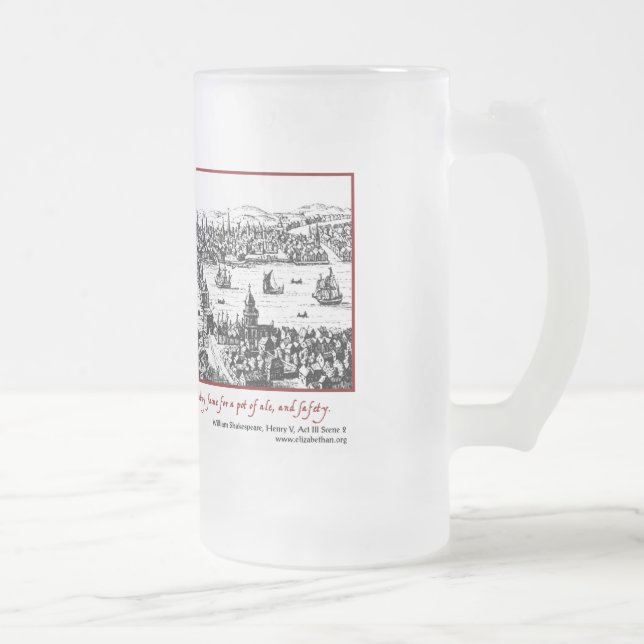 Tasse givrée de Londres (Droit)