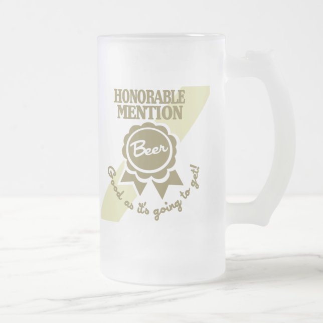 Tasse givrée de mention honorable (Droit)