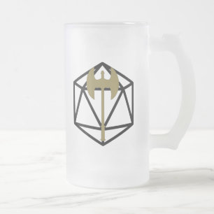 Tasse givrée inspirée barbare de D&D
