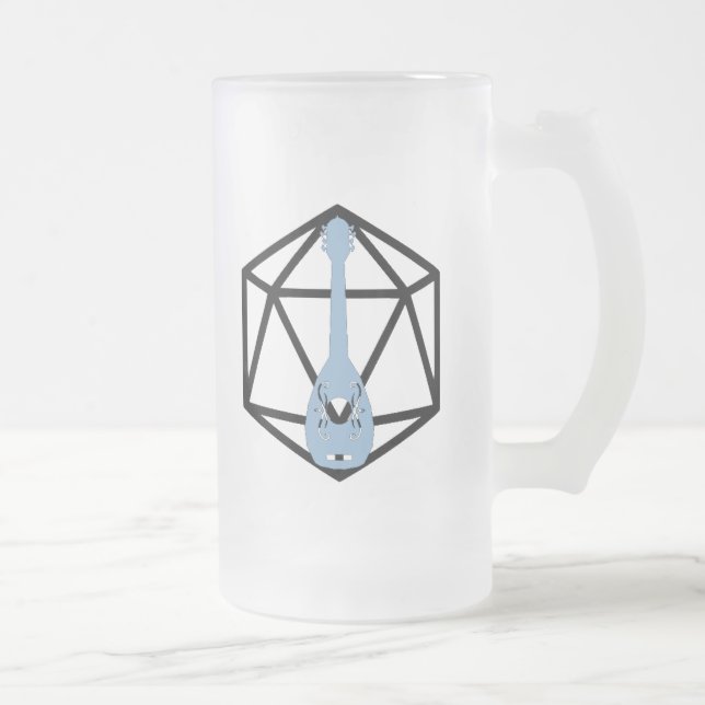 Tasse givrée inspirée par barde de D&D (Droit)