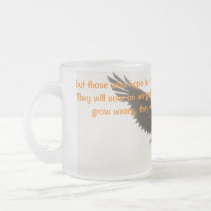 Tasse givrée par 31 d'Isaïe 40 Eagle