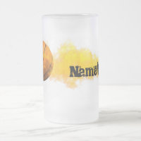 Tasse givrée par basket-ball