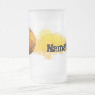 Tasse givrée par basket-ball