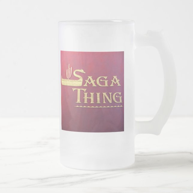 Tasse givrée par chose de saga (Droit)