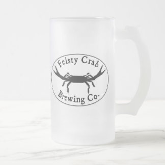 Tasse givrée par crabe courageux