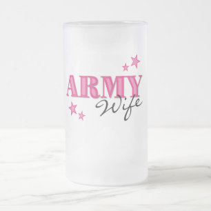 Tasse givrée par épouse d'armée de roses indien