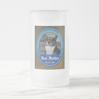 Tasse givrée par père fou de chien de prise