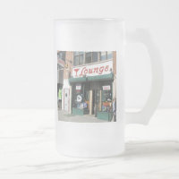 Tasse givrée par salon