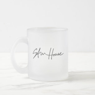 Tasse givrée par signature