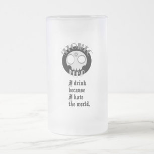 Tasse givrée villan superbe nerd atomique