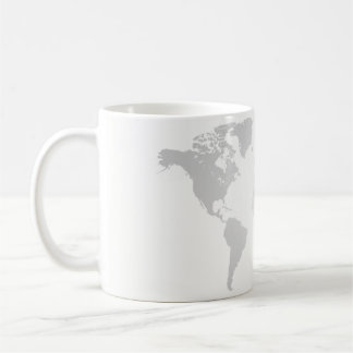Tasse - globe, carte du monde