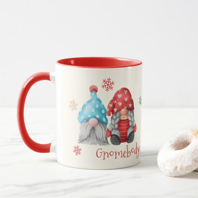 Tasse Gnomebody T'aime Comme Moi (Avec donut)