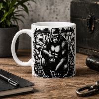 Tasse Gorille Sauvagement Cool