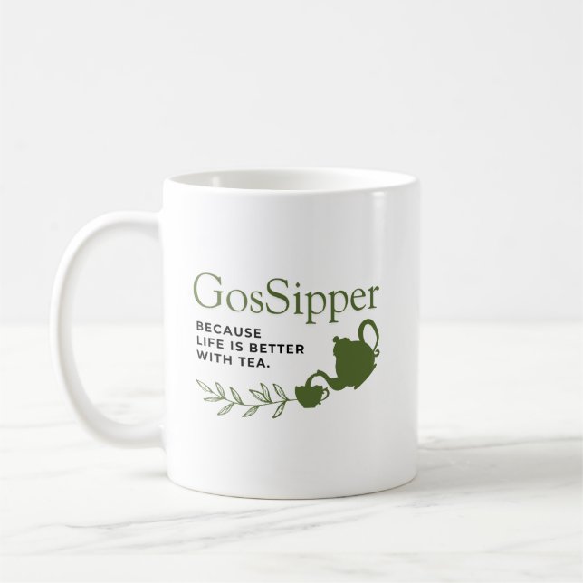 Tasse GosSipper – Tasse drôle pour les amateurs de (Gauche)