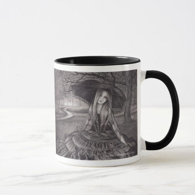 Tasse gothique d'art de tasse de Halloween de (Droite)