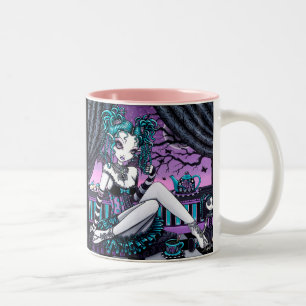 Tasse gothique de fée de thé de couture de