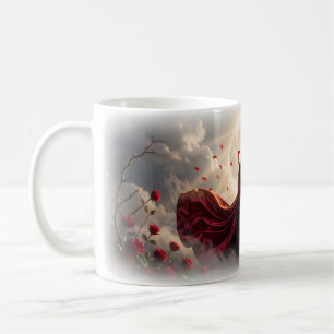Tasse gothique de la Reine au vin et aux roses sou