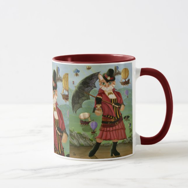 Tasse gothique victorienne d'art d'imaginaire de (Droite)