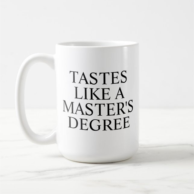 Tasse Goûte comme un Master | Mug Drôle de Remise  (Gauche)