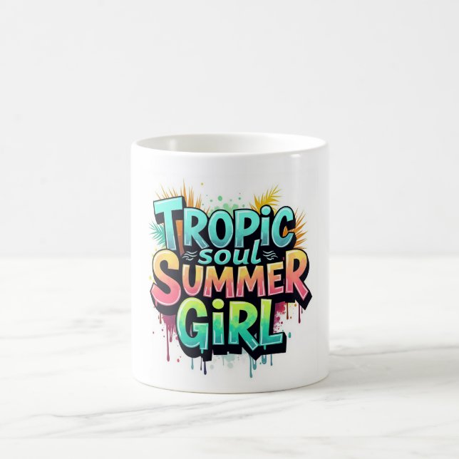 Tasse Graffiti Fille de l'Été Tropic Soul (Centre)