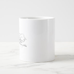 Tasse Grand Danois – Tasse de café minimaliste pou