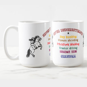 Tasse Grand-mère d'équitation