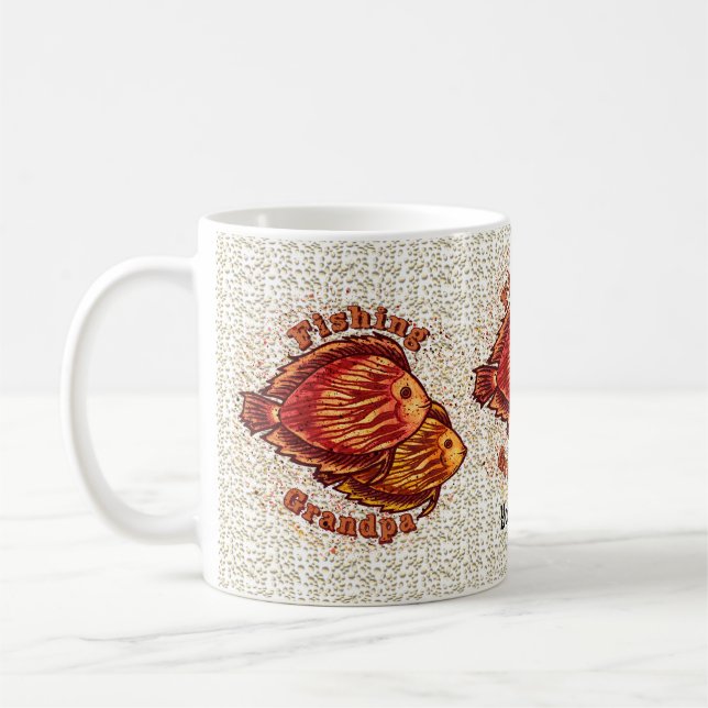 Tasse Grand-Père Pêcheur  (Gauche)