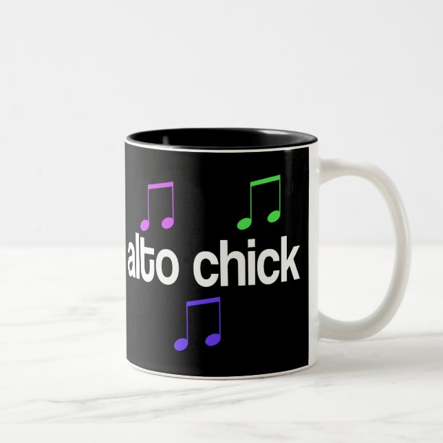 Tasse grande de poussin d'alto (Droit)